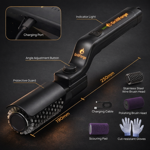 GrillForge™ PowerBrush Pro