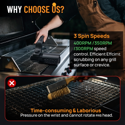GrillForge™ PowerBrush Pro